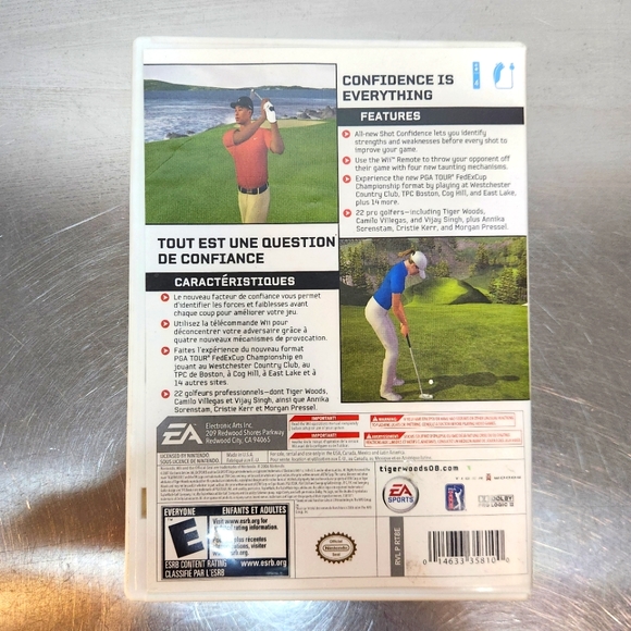 Tiger Woods PGA Tour 08 Nintendo Wii - Picture 2 of 2
